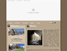 Tablet Screenshot of bialka-tatrzanska.com